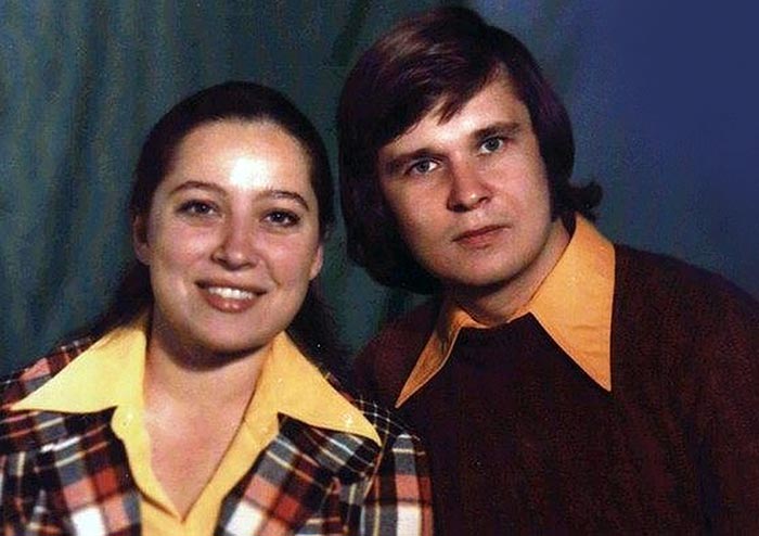 Надежда Микулич и муж Борис Белый