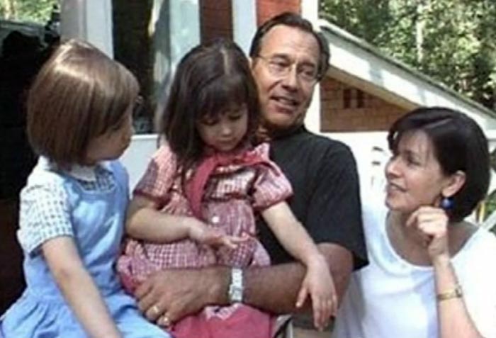 Наталья Кончаловская в детстве с родителями