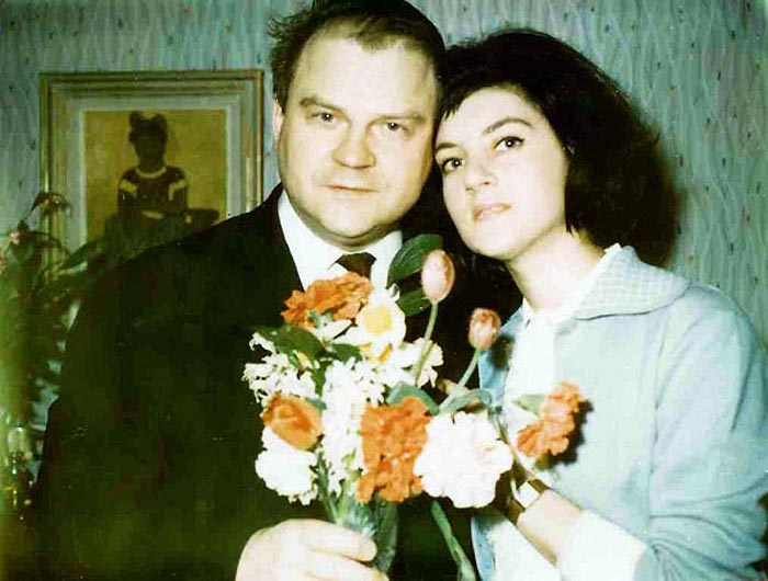 Наталья Хренникова и отец Тихон Хренников