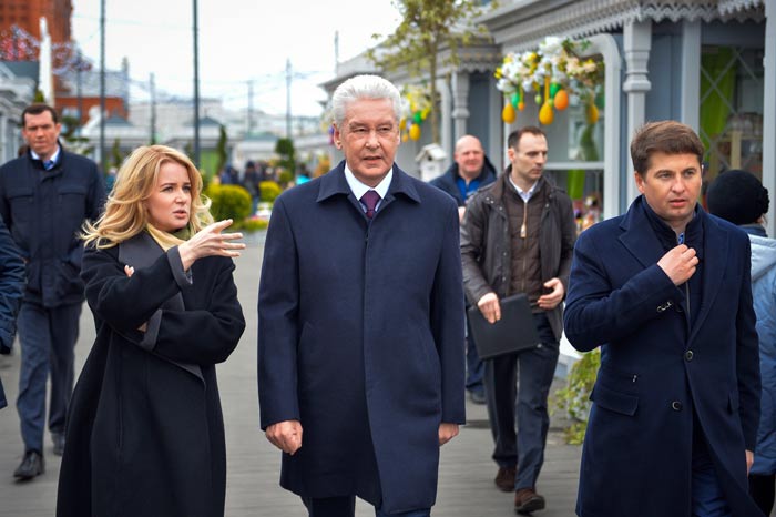 Наталья Алексеевна Сергунина и Сергей Семёнович Собянин