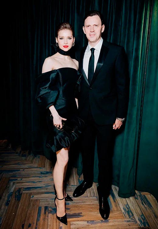 Наталья Сомова с Максимом Марининым