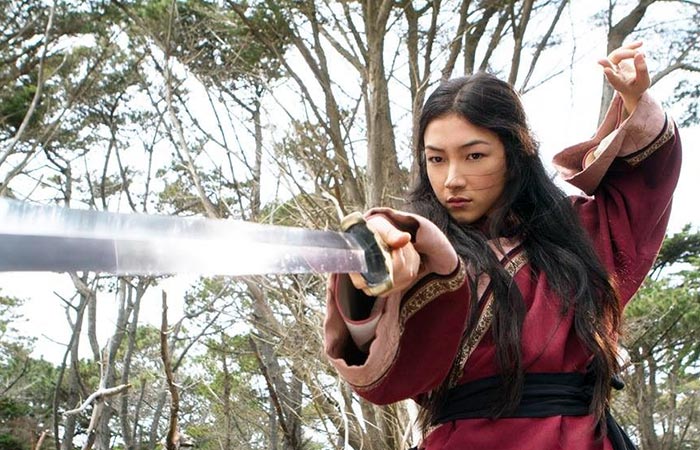 Наташа Лю Бордиццо в фильме Крадущийся тигр затаившийся дракон Меч судьбы
