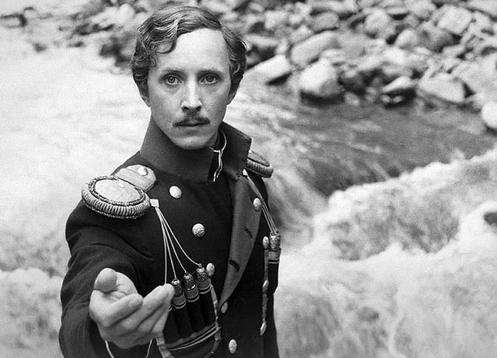 Николай Бурляев в роли Михаила Лермонтова