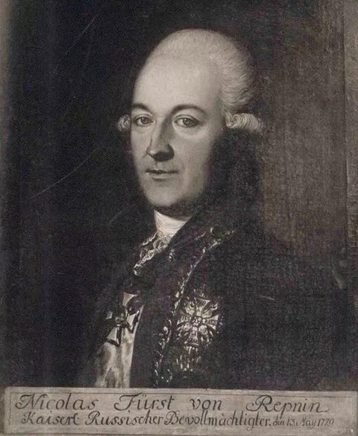 Князь Николай Васильевич Репнин