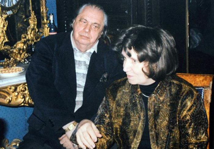 Нина Молева и муж Элий Белютин