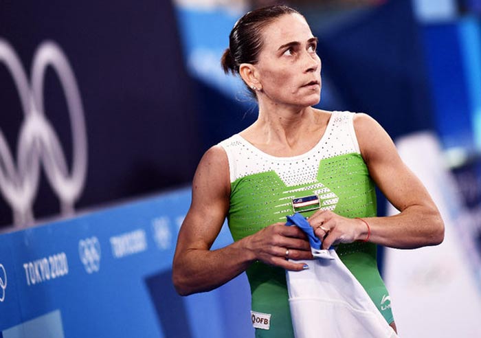 Оксана Чусовитина на Олимпийских играх 2020