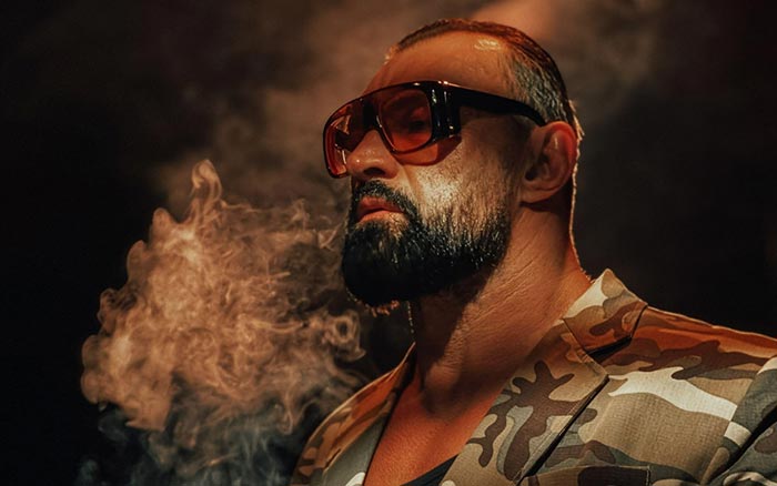 рестлер и киноактер Олег Прудиус