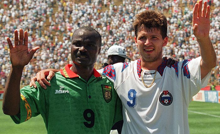 Олег Саленко на чемпионате мира 1994