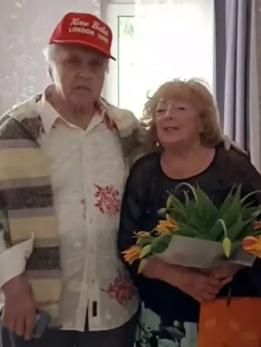 Олег Виноградов с женой