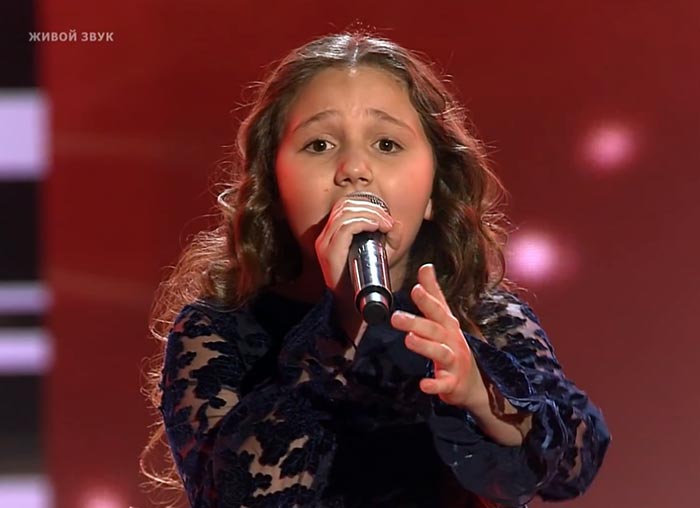 Олеся Казаченко в шоу Голос Дети 7 сезон