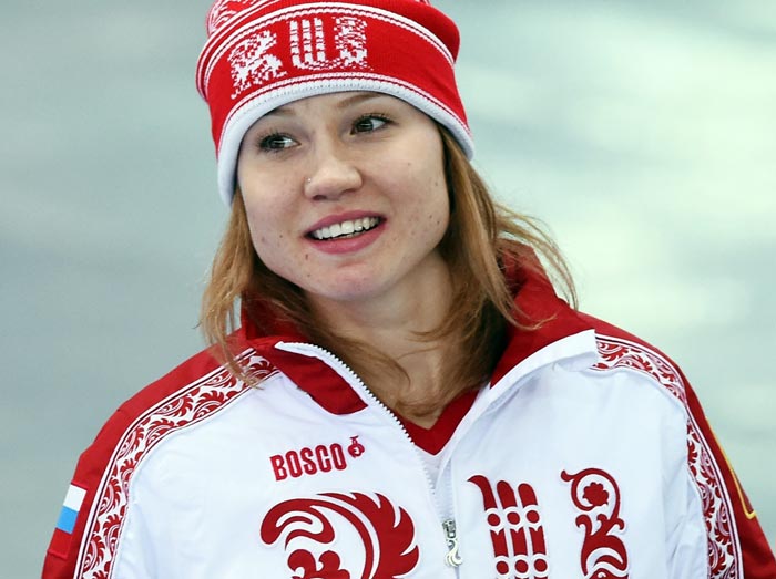 российская конькобежка Ольга Фаткулина