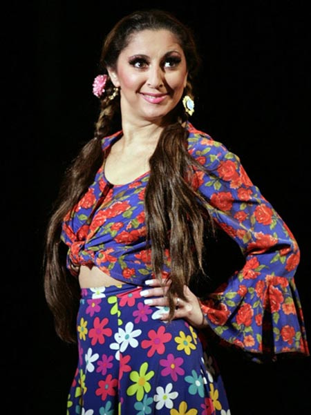 цыганская актриса и певица Ольга Янковская