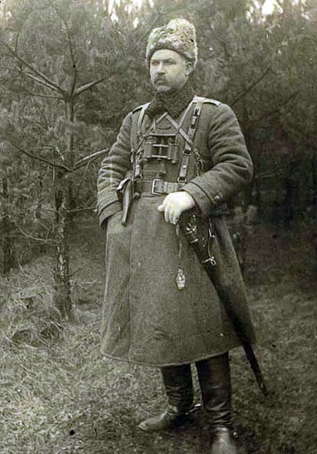 Федор Токарев во время службы в армии