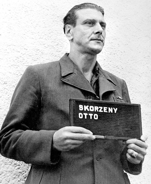 Отто Скорцени во время ареста