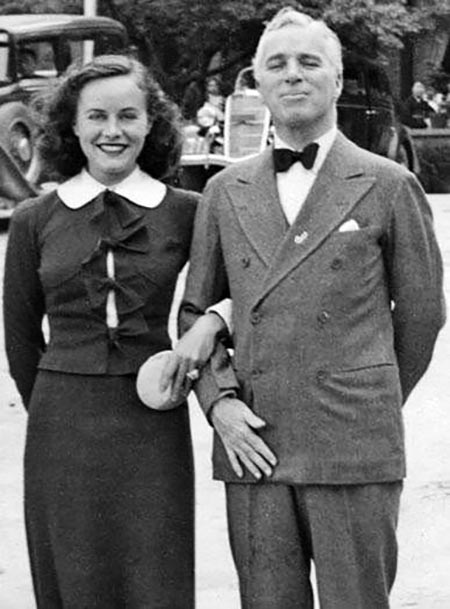 Полетт Годдар и Чарли Чаплин