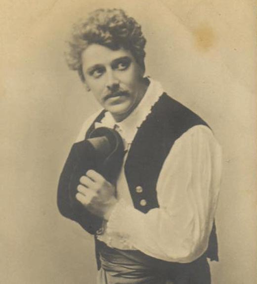 Павел Орленев в молодости