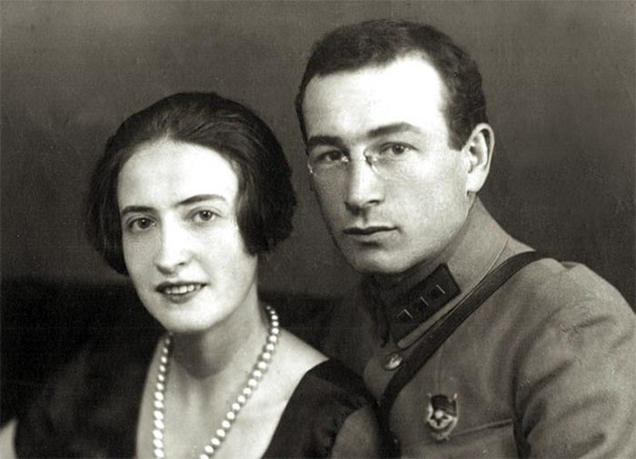 Павел Ротмистров и жена Елена