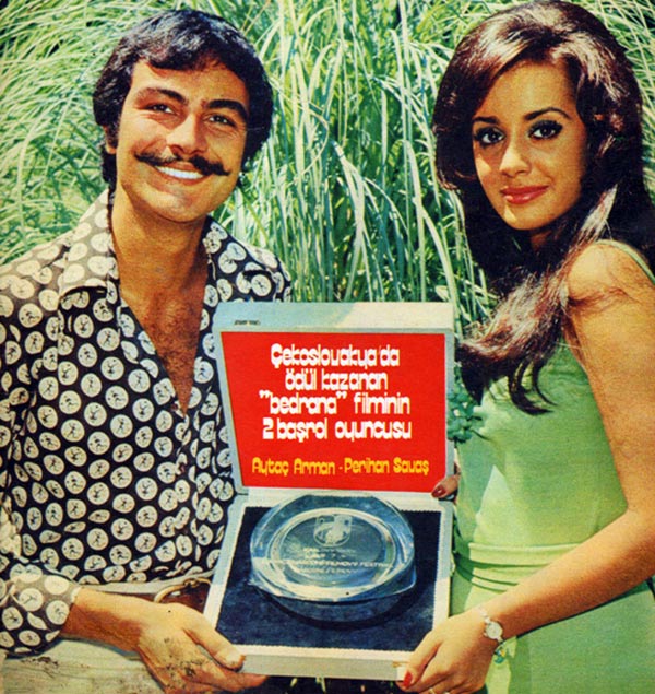 Перихан Саваш и Айтач Арман исполнители главных ролей в фильме Бедрана