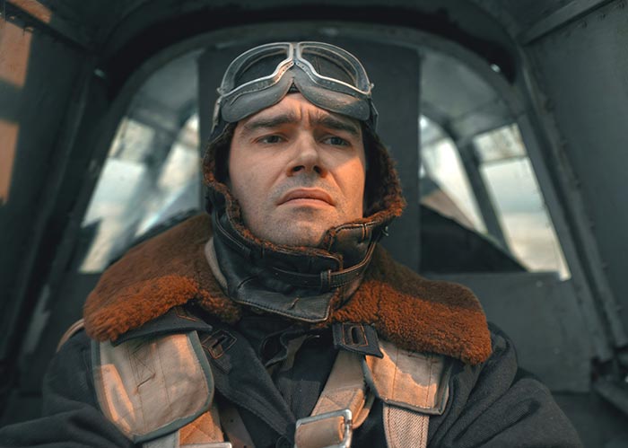 Петр Федоров в роли Алексея Маресьева