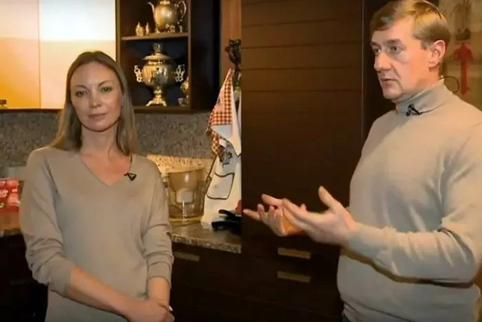 Петр Крылов и жена Вероника