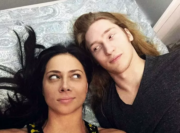 Александр Иванов и Настасья Самбурская