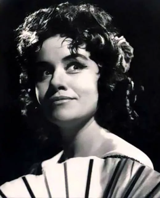 Людмила Филатова в молодости