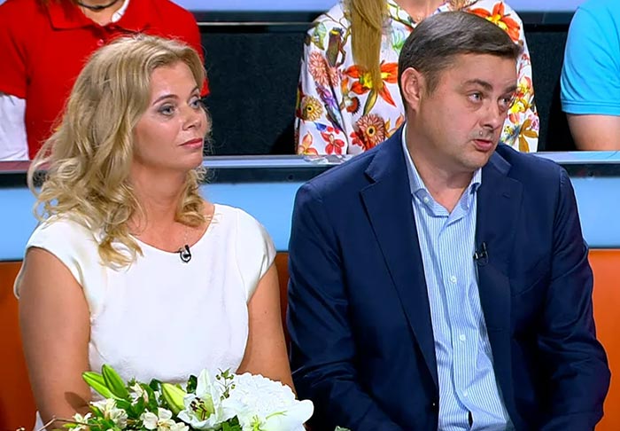 Ангелина Полянчукова и Павел Чернышев в программе Звезды сошлись