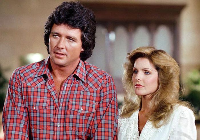 Присцилла Пресли в сериале Даллас