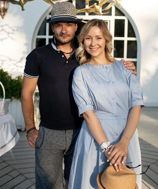 Прохор Чеховской и жена Мария Ковальчак