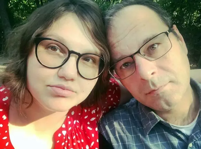 Ярослава Пулинович и Роман Сенчин