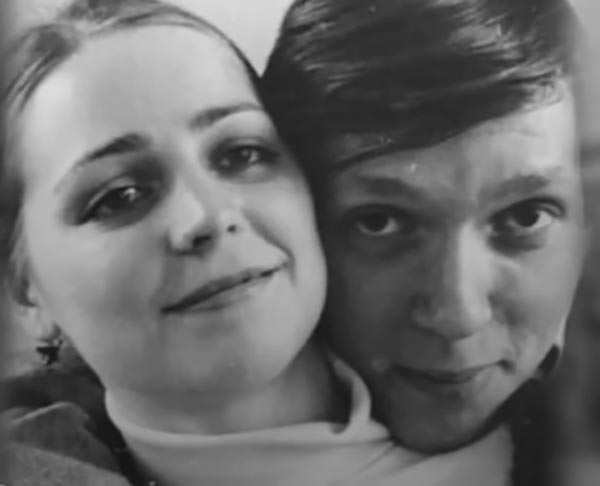 Александр Федоров и жена Наталья в молодости