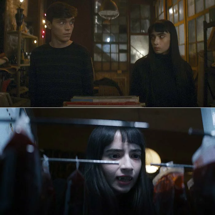 Сара Монпети в фильме Вампирша-гуманистка ищет отчаянного добровольца