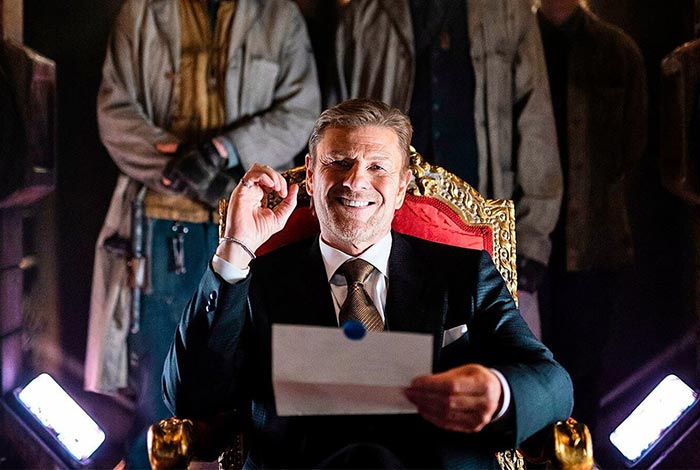 Шон Бин в сериале Сквозь снег