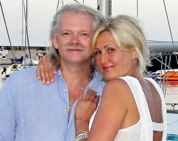 Сергей Скачков и жена Альбина