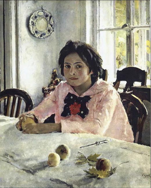 Валентин Серов Девочка с персиками