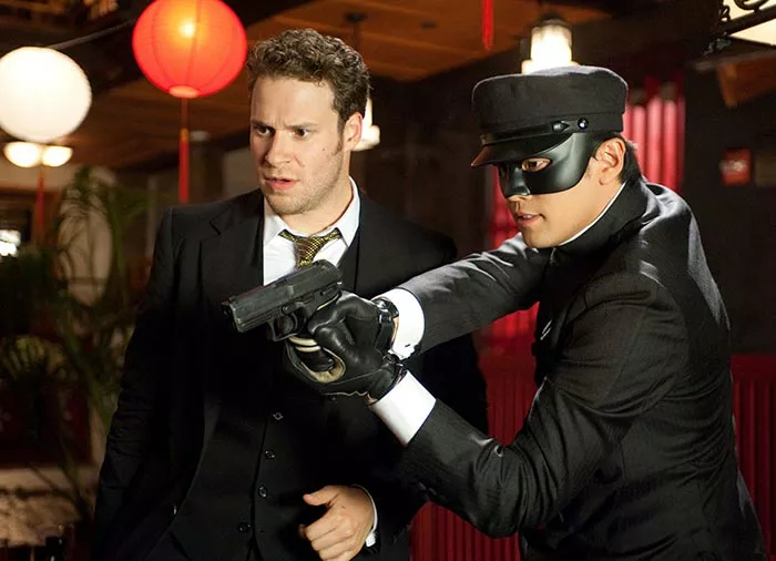 Сет Роген в фильме Зеленый Шершень