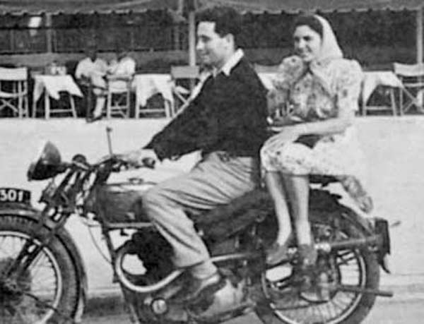 Шимон Перес и жена