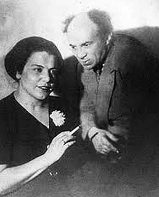 Соломон Михоэлс и Анастасия Потоцкая