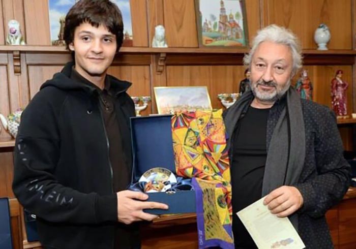 Стас Намин и сын Артем Микоян