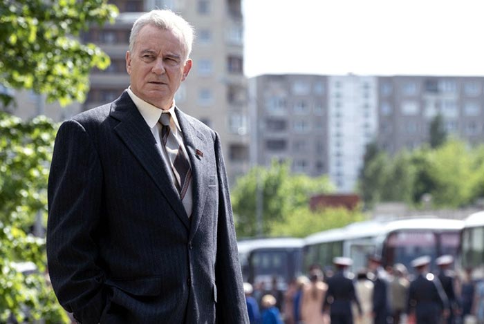 Стеллан Скарсгард в сериале Чернобыль