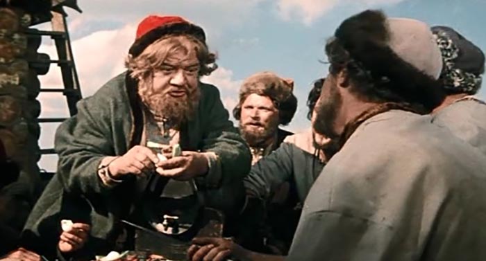 Степан Каюков в фильме Хождение за три моря