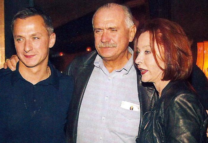 Степан Михалков с родителями