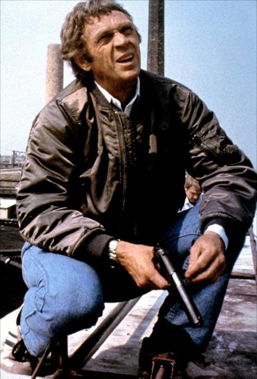 Стив Маккуин в фильме Охотник