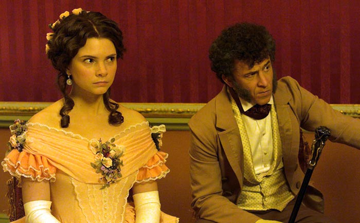 Светлана Агафошина в роли Натальи Гончаровой