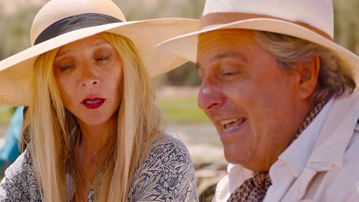 Сильви Тестю в фильме Каникулы в Африке