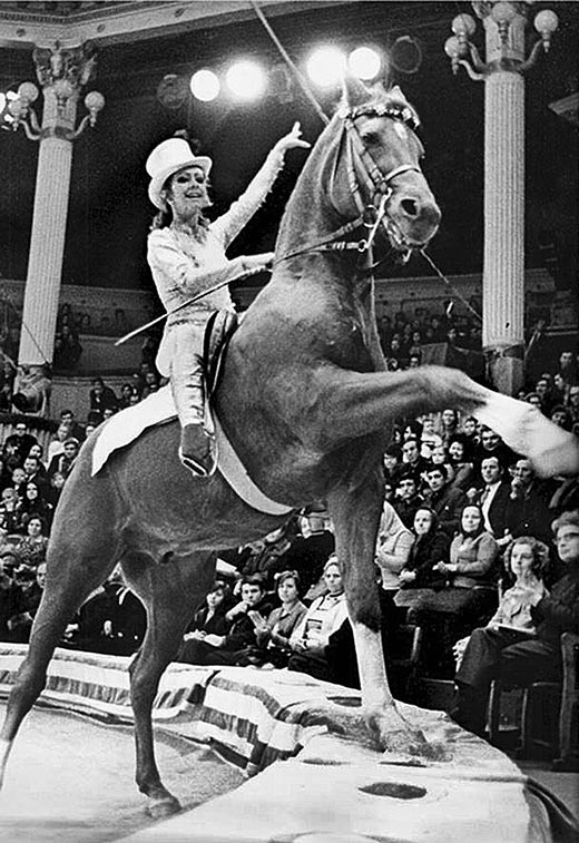 Татьяна Кох на коне