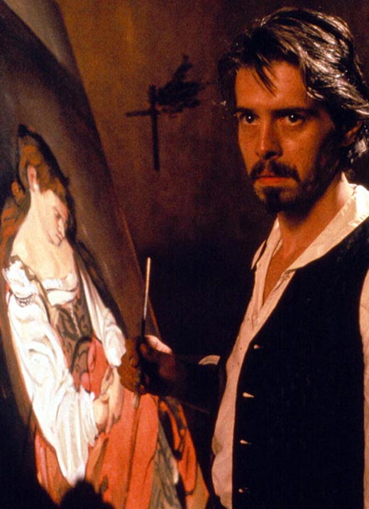 Найджел Терри в роли Караваджо