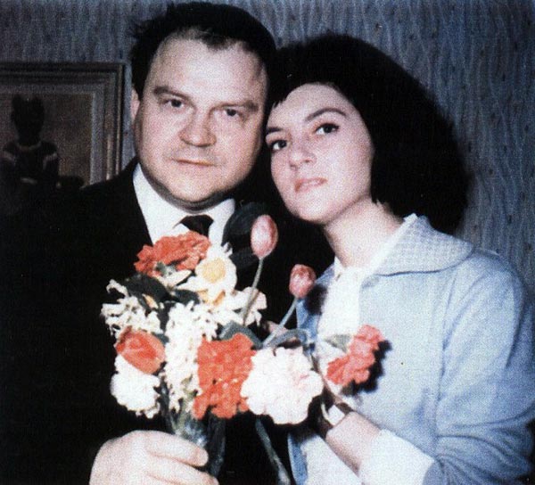 Тихон Хренников и дочь Наталья