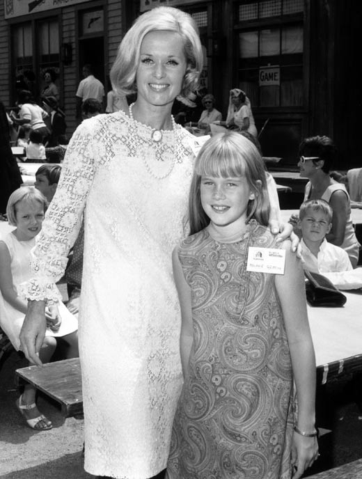 Типпи Хедрен и дочь Мелани Гриффит