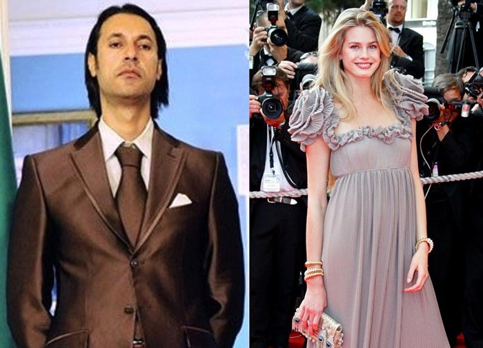 Ванесса Эсслер и Муттазим Каддафи